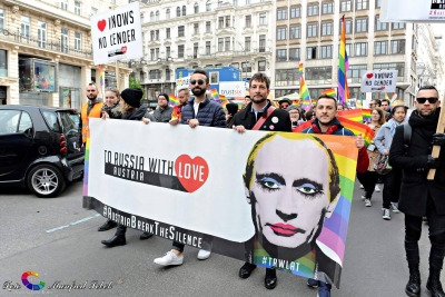 Demonstration in Wien